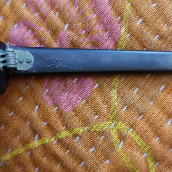 VTG Universal Cat Eye 12K Gold 1950s Glasses - Picture 4 of 8